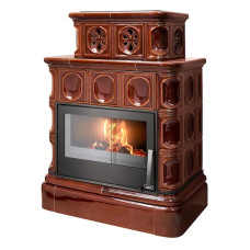 Kachlová kamna ABX Karelie kachlový sokl, Hnědá